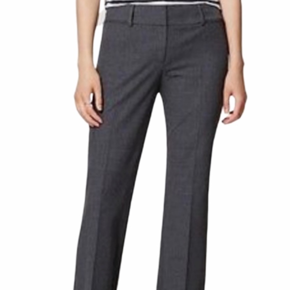 LOFT | Pants u0026 Jumpsuits | Loft Petites Gray Julie Fit Dress Pants Sz 6p |  Poshmark